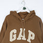 Gap Sweatshirts & Hoodies Gap Sweatshirt Mens 2XL Brown Logo Hoodie