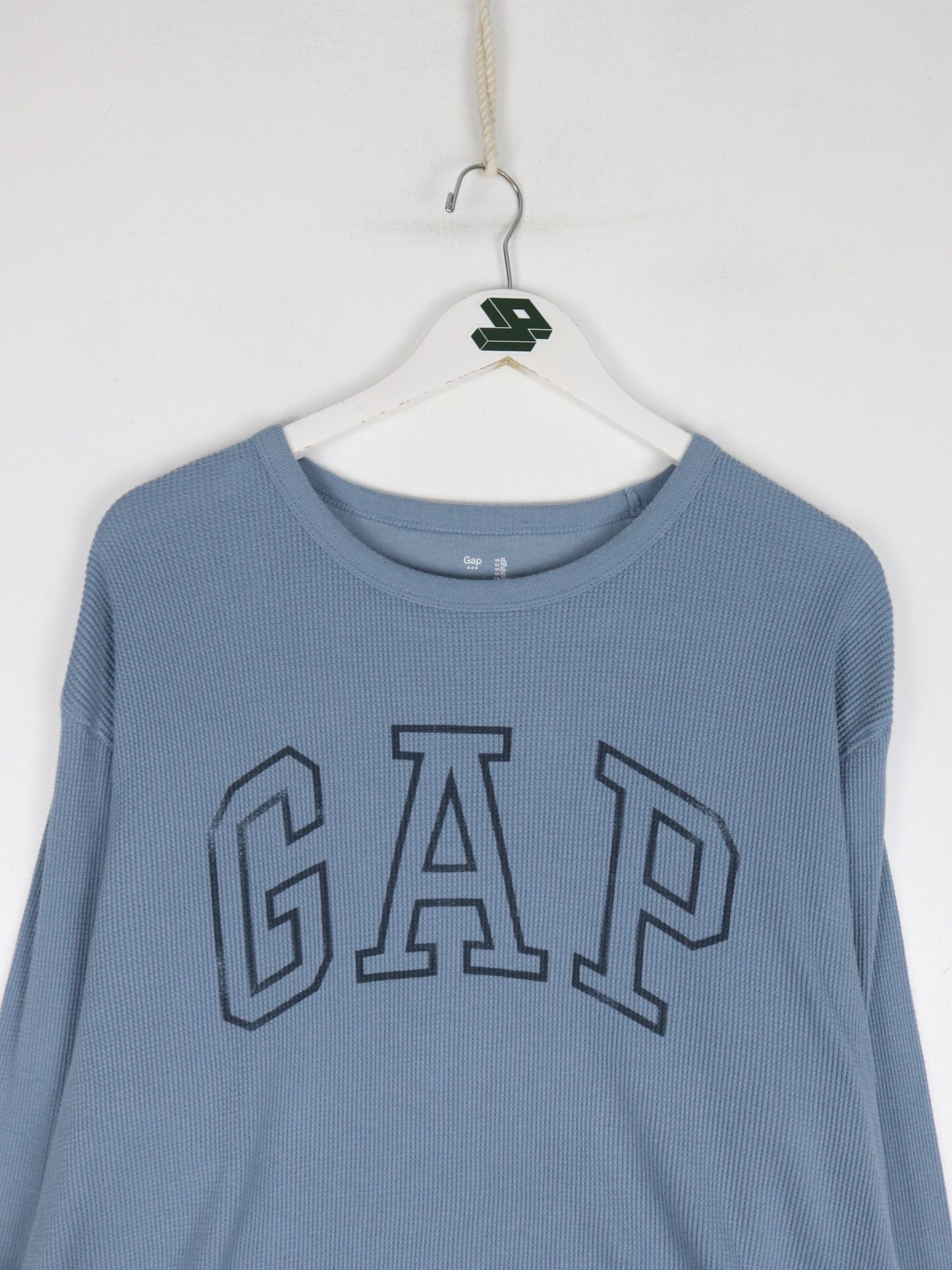 Gap T-Shirts & Tank Tops Gap Shirt Mens XL Blue Thermal Long Sleeve