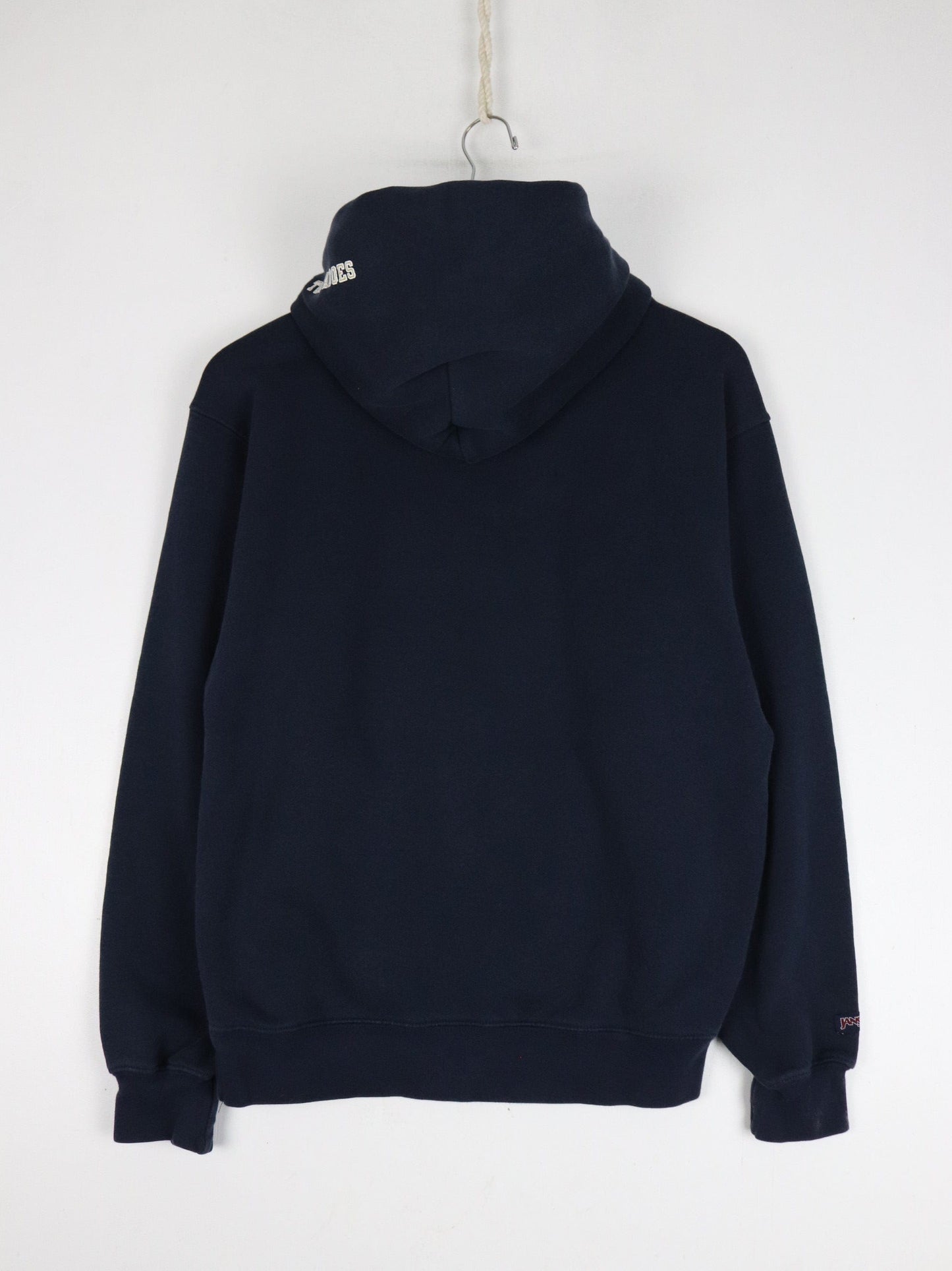 Geneva College Sweatshirt Mens Small Blue Hoodie from propervintagecanada