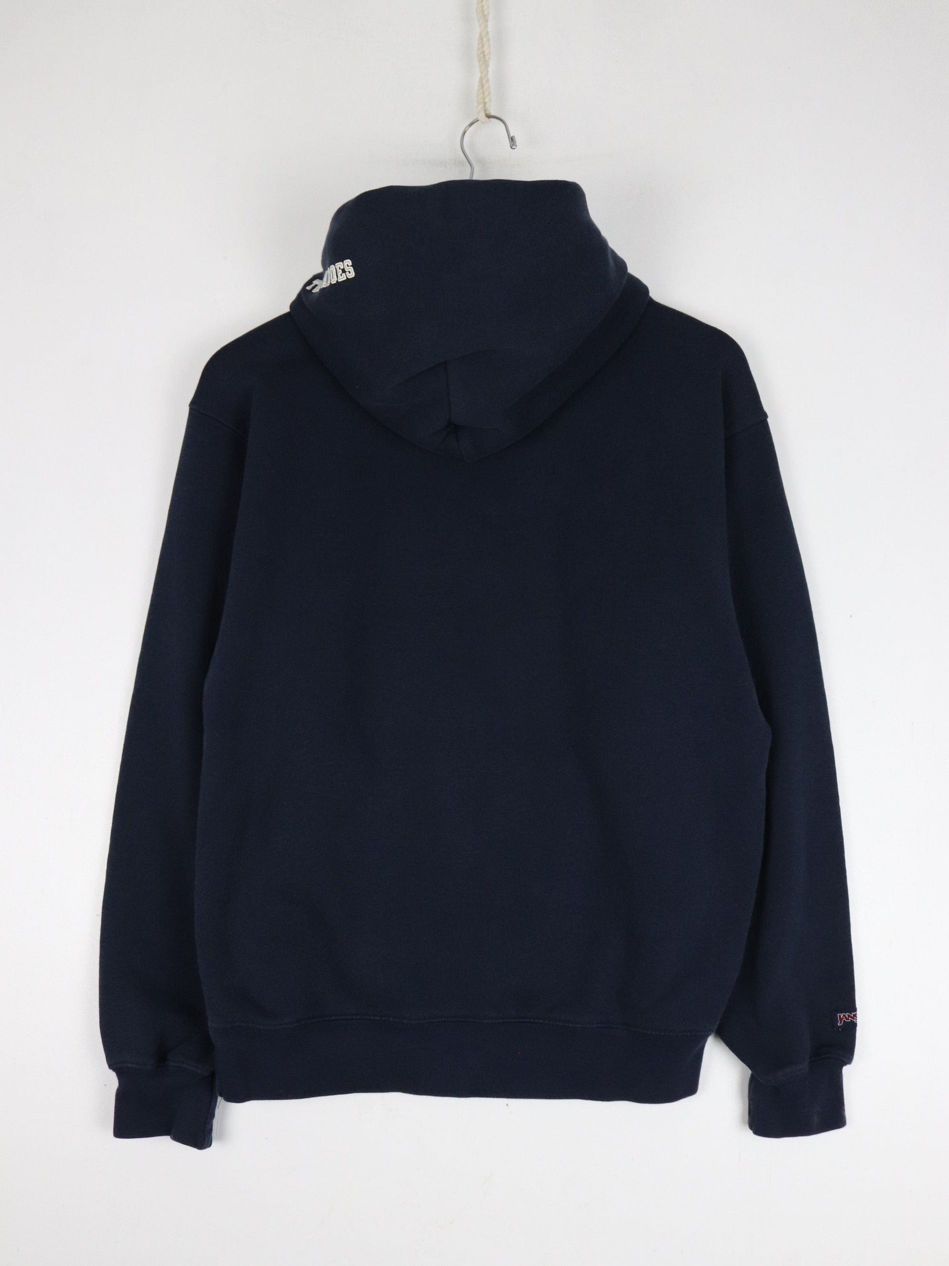 Geneva College Sweatshirt Mens Small Blue Hoodie from propervintagecanada