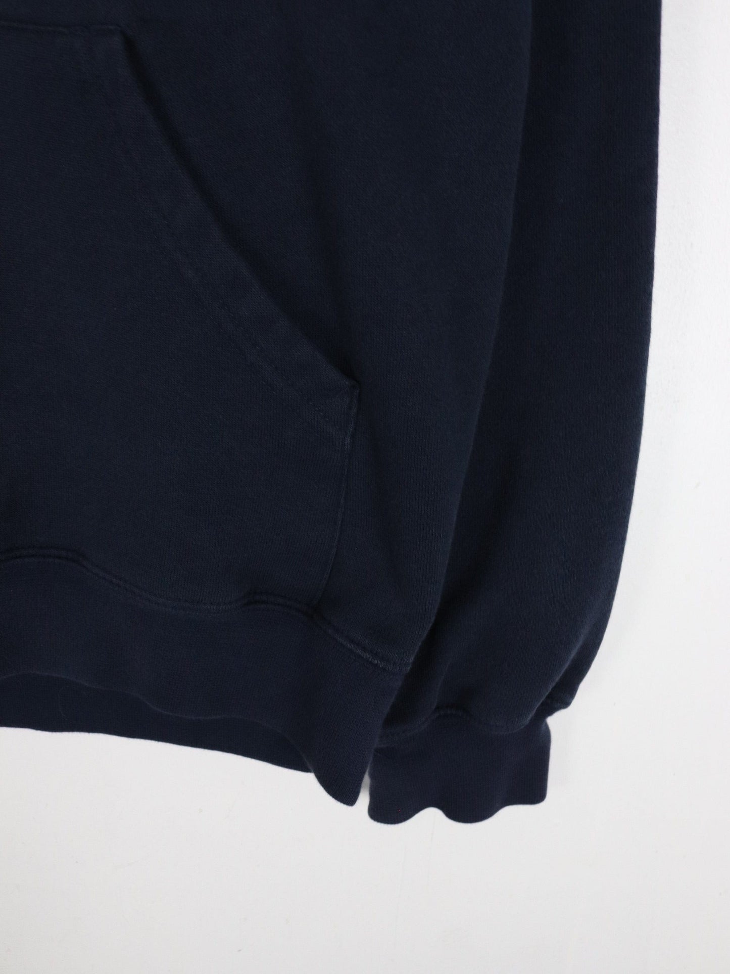 Geneva College Sweatshirt Mens Small Blue Hoodie from propervintagecanada