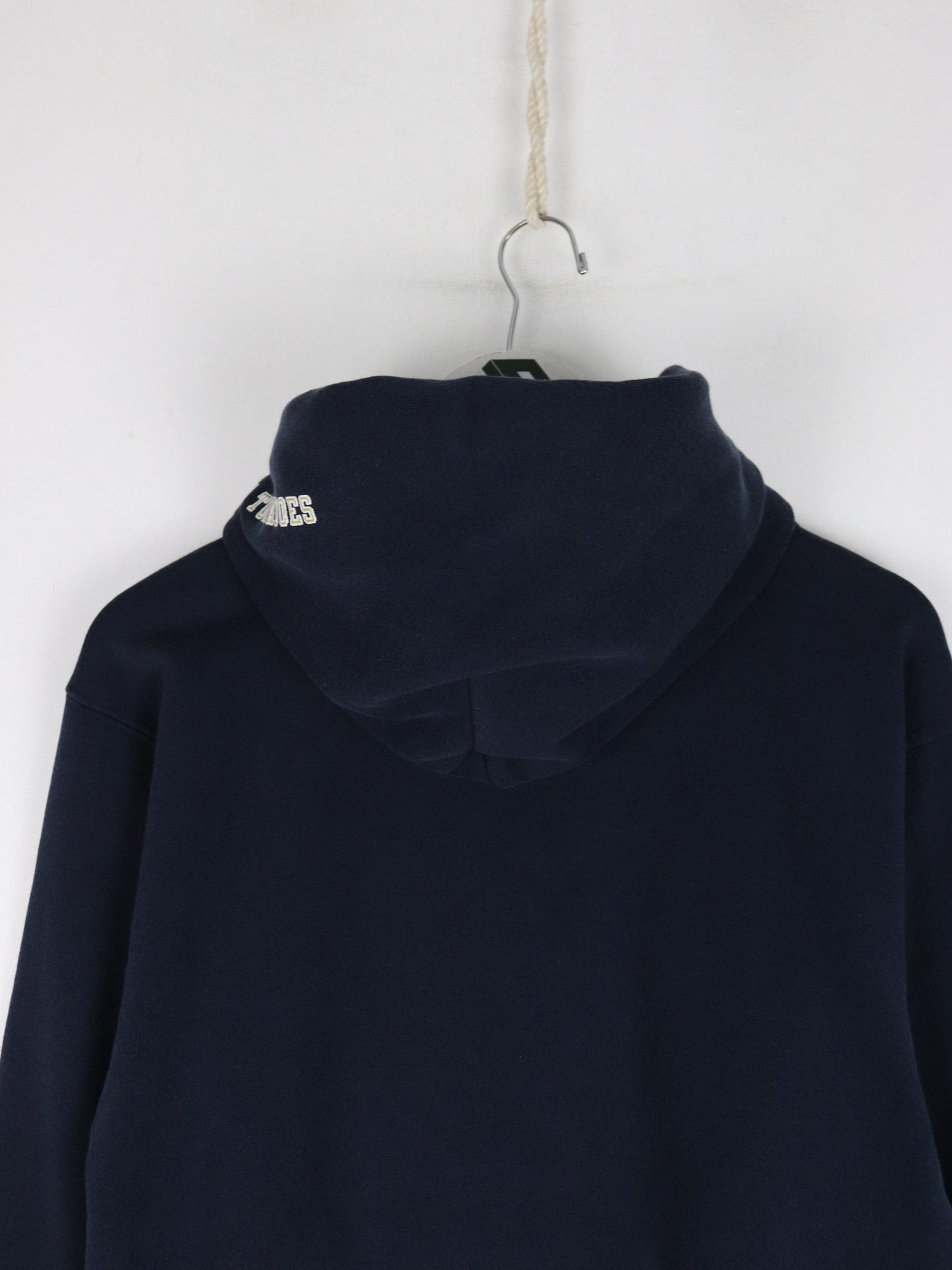 Geneva College Sweatshirt Mens Small Blue Hoodie from propervintagecanada