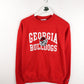 Georgia Bulldogs Sweatshirt Mens Small Red from propervintagecanada