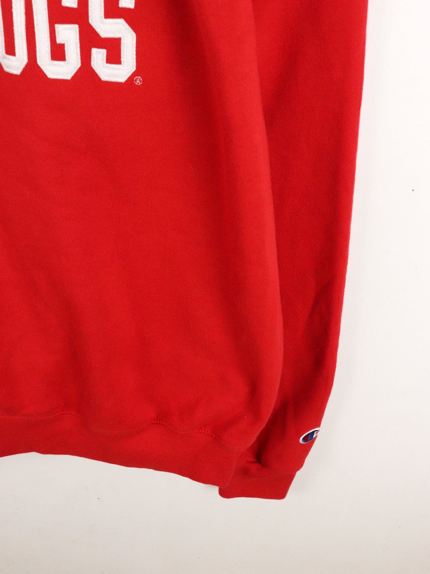 Georgia Bulldogs Sweatshirt Mens Small Red from propervintagecanada