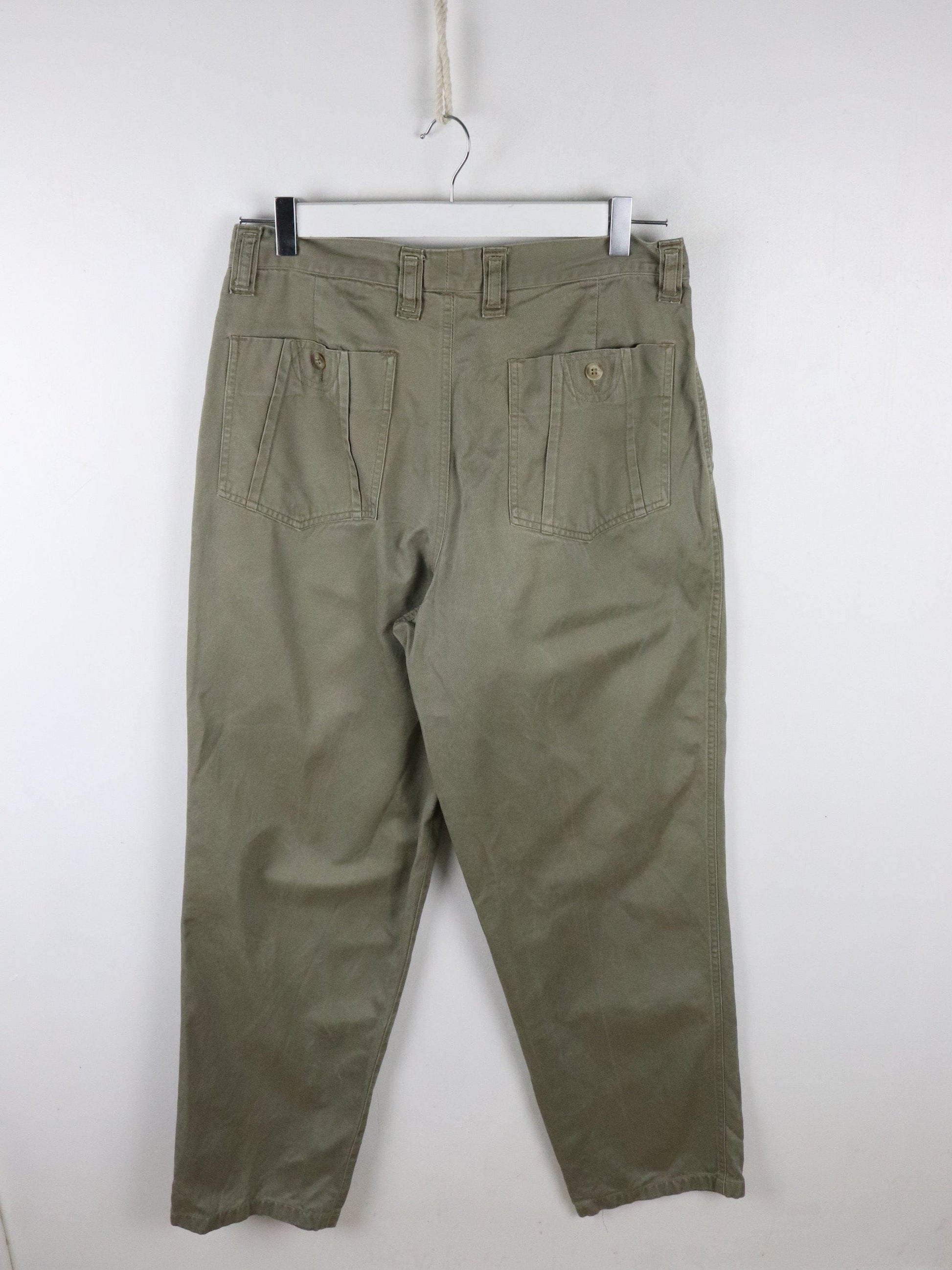 Gerruti Brothers Pants Mens 30 x 32 Green from propervintagecanada
