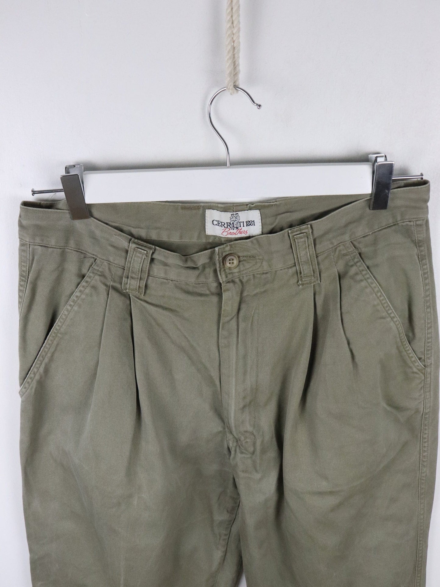 Gerruti Brothers Pants Mens 30 x 32 Green from propervintagecanada