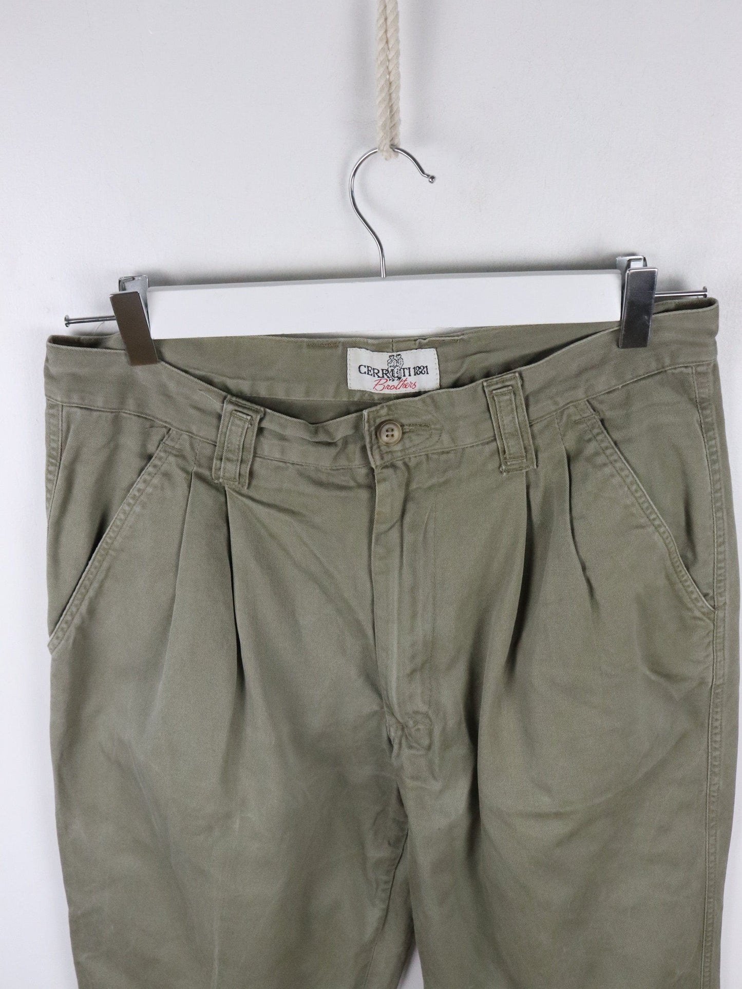 Gerruti Brothers Pants Mens 30 x 32 Green from propervintagecanada