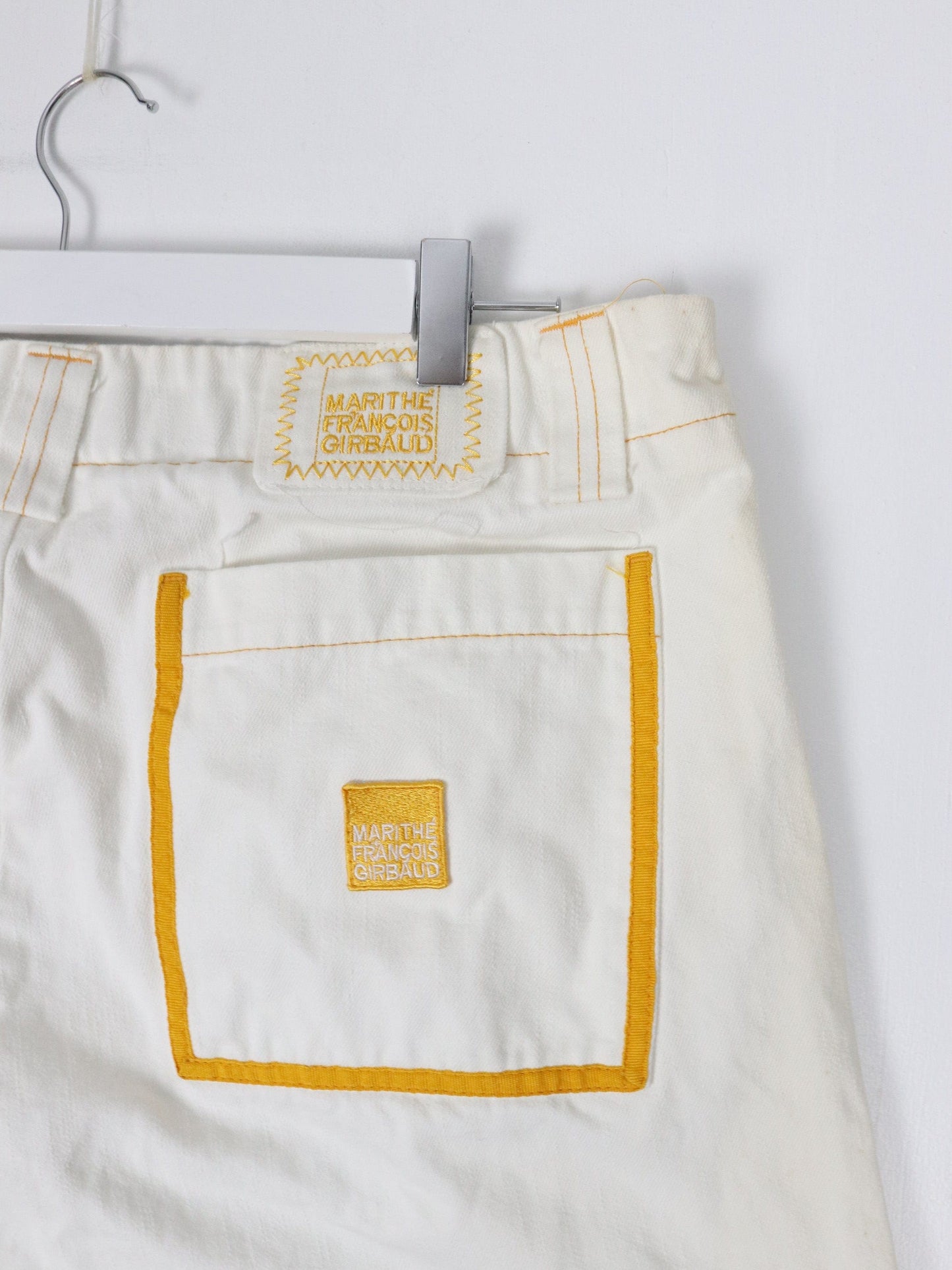 Girbaud Shorts Vintage Marithe Francios Girbaud Shorts Mens 38 White Y2K Denim Baggy