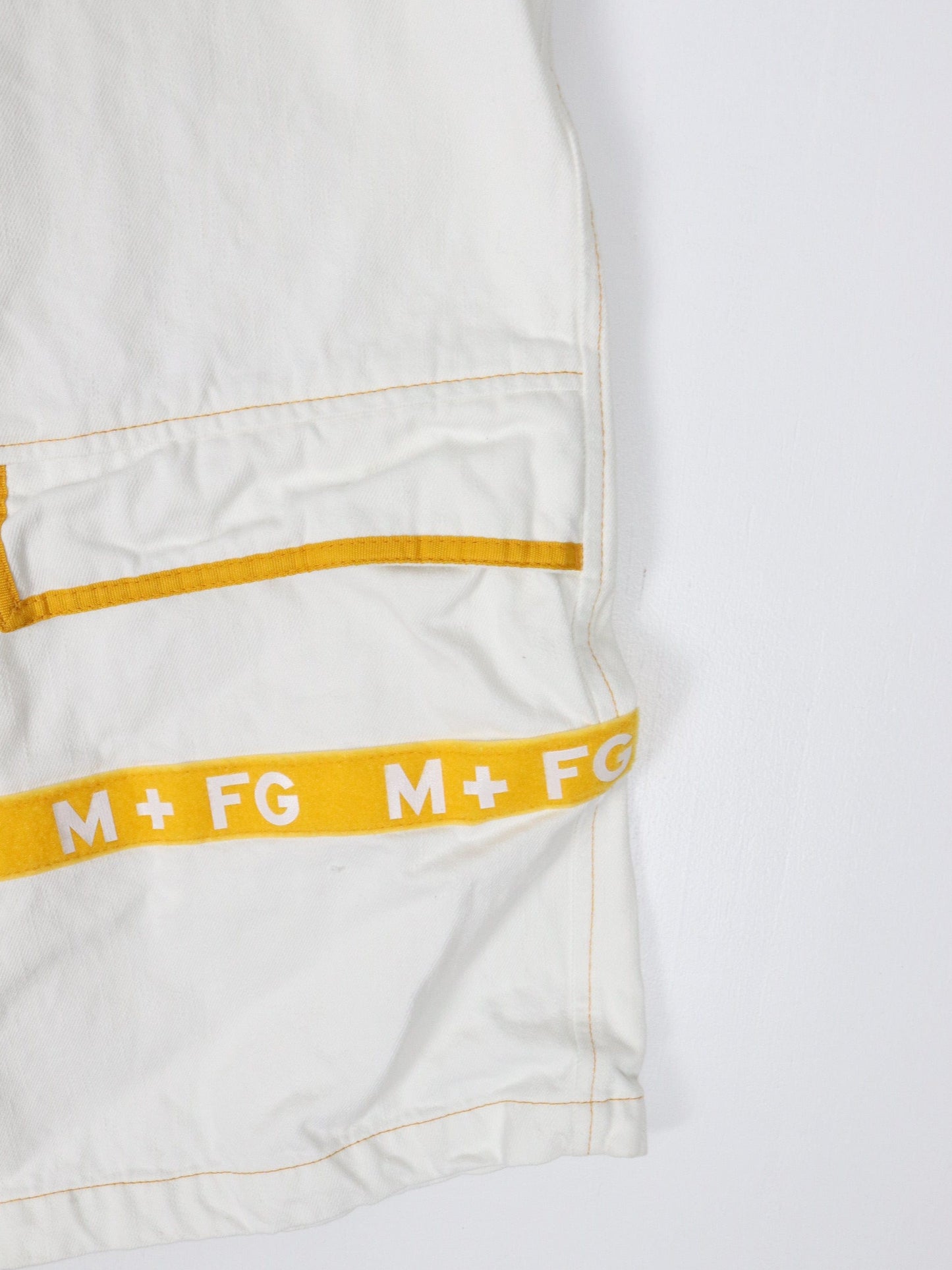 Girbaud Shorts Vintage Marithe Francios Girbaud Shorts Mens 38 White Y2K Denim Baggy