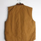 Gould Pumps Jacket Fits Mens Small Brown Vest Work Wear