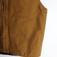 Gould Pumps Jacket Fits Mens Small Brown Vest Work Wear