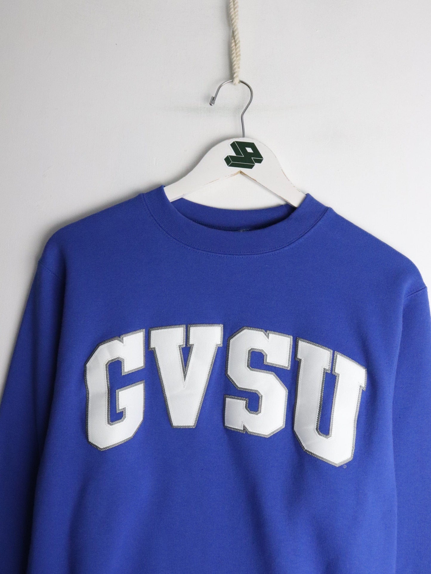 Grand Valley State University Sweatshirt Mens Small Blue College from propervintagecanada