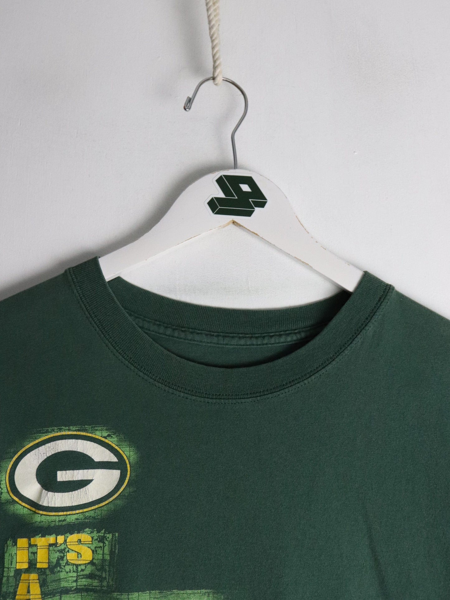 Green Bay Packers T Shirt Mens Large Green NFL from propervintagecanada