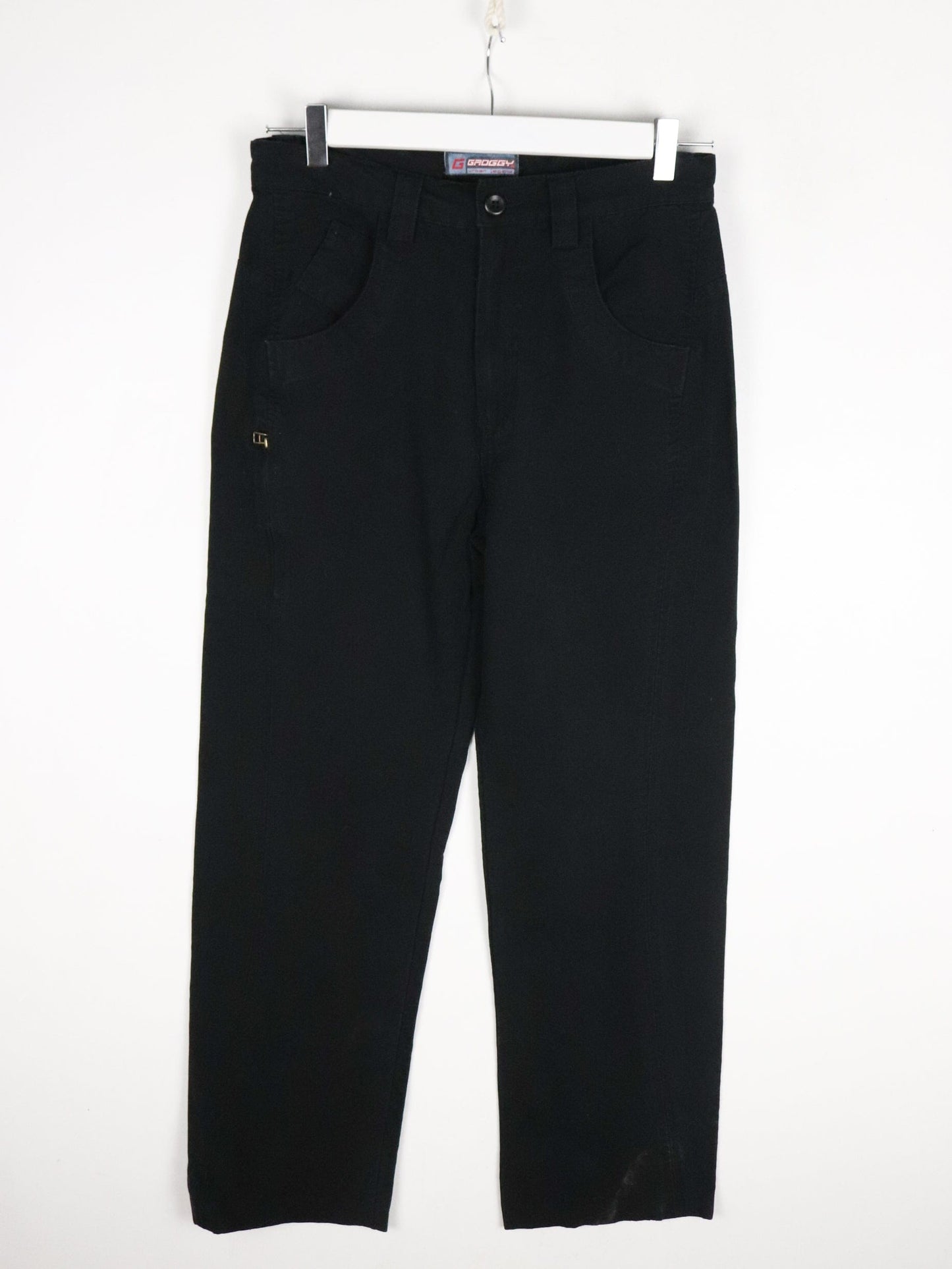 Groggy Pants Mens 29 Black from propervintagecanada