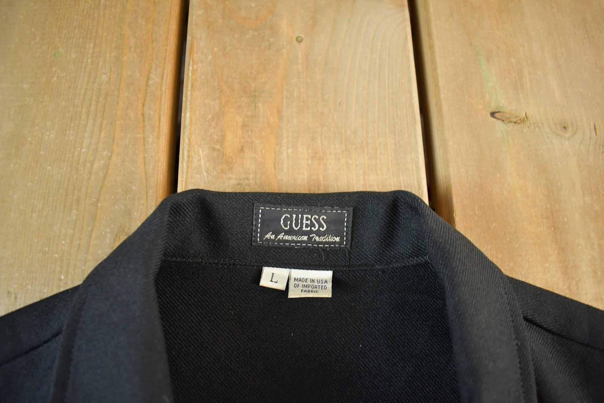 Guess Clothing > Men's Clothing > Shirts & Tees > Oxfords & Button Downs Vintage 1990s Guess Button Up Shirt Jacket Women's S