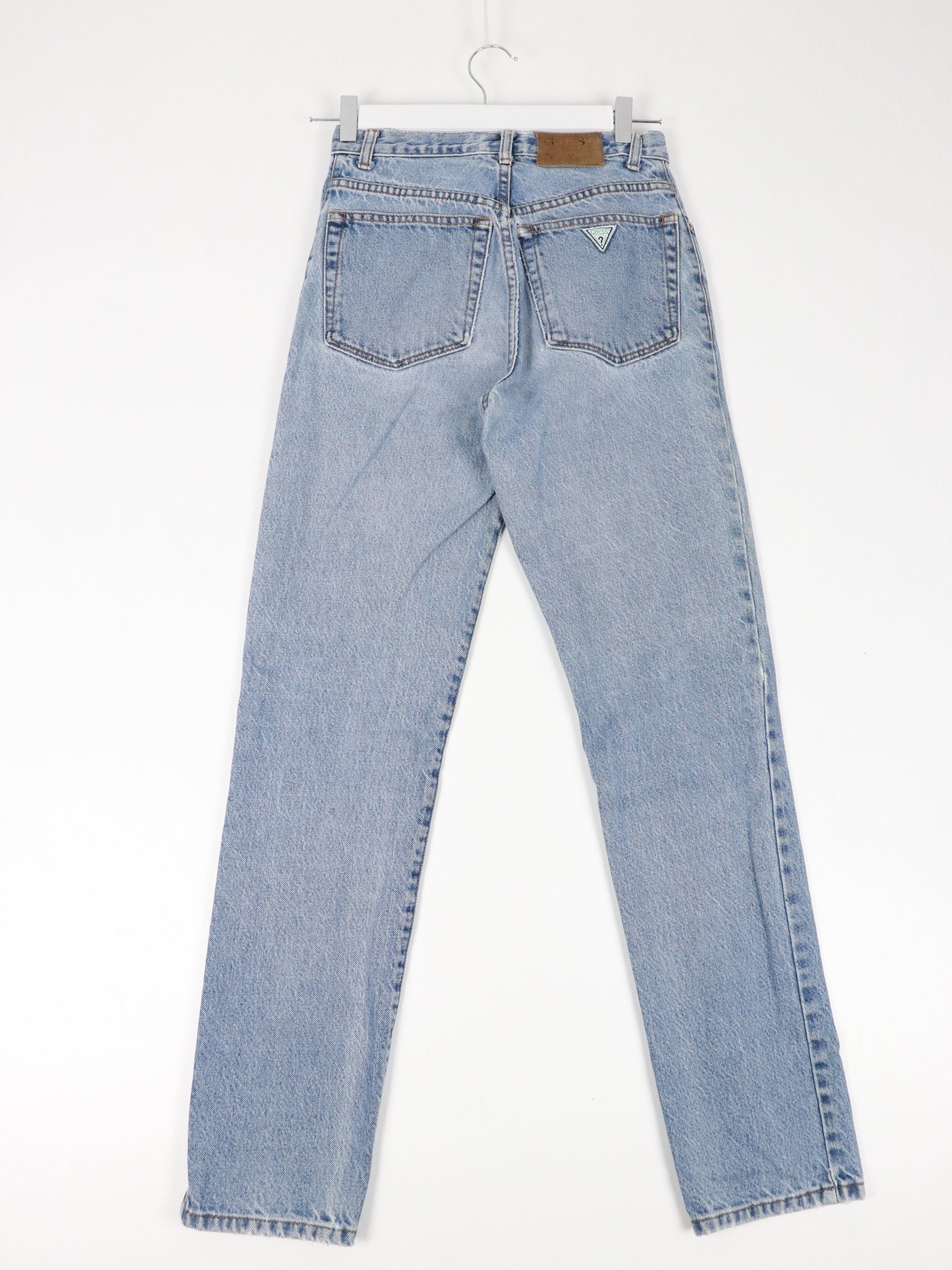 Vintage Guess Pants Fits Mens 27 x 32 Blue Denim Jeans 90s
