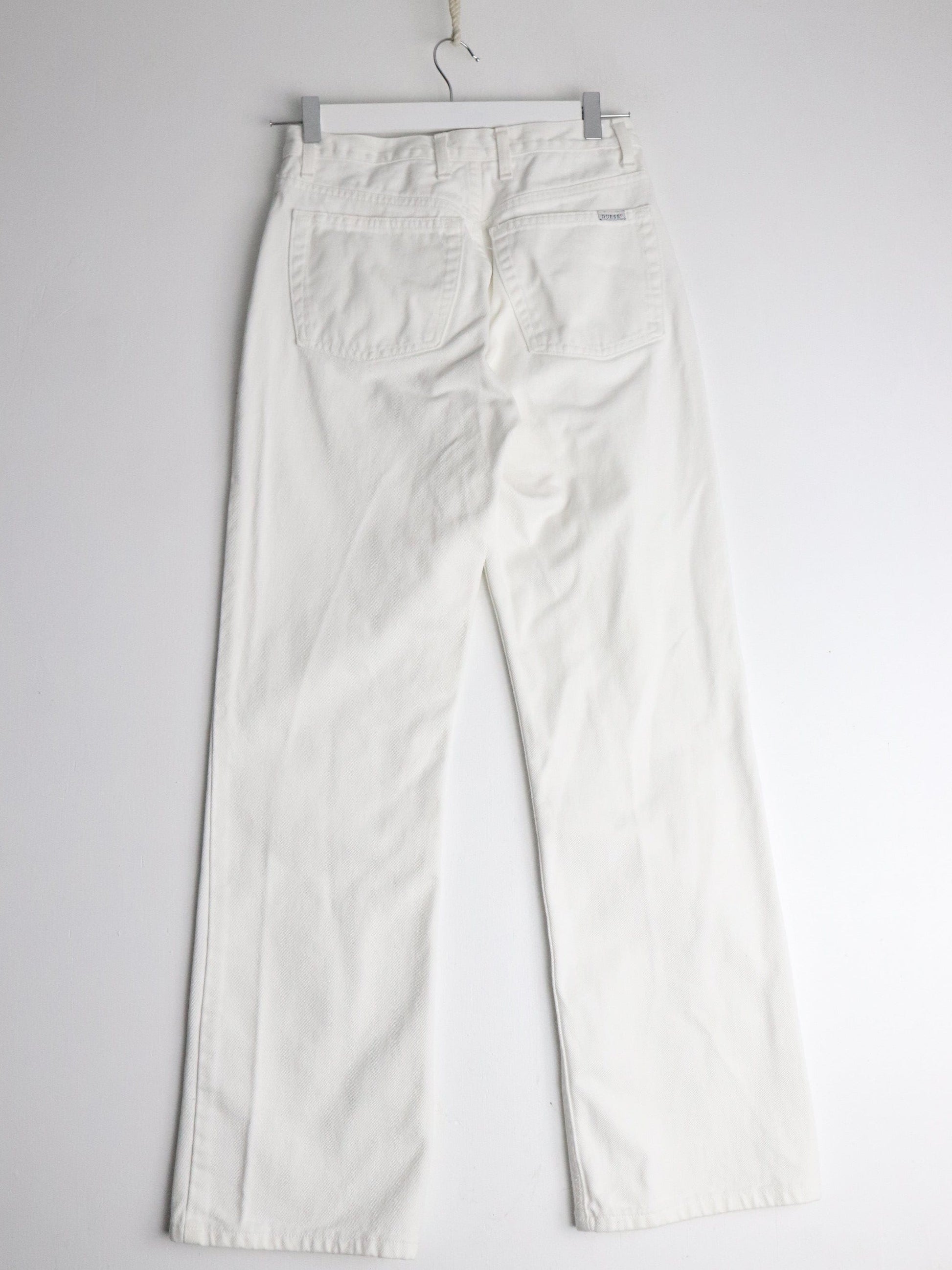 Guess Jeans Vintage Guess Pants Womens 28 x 30 White Denim Jeans