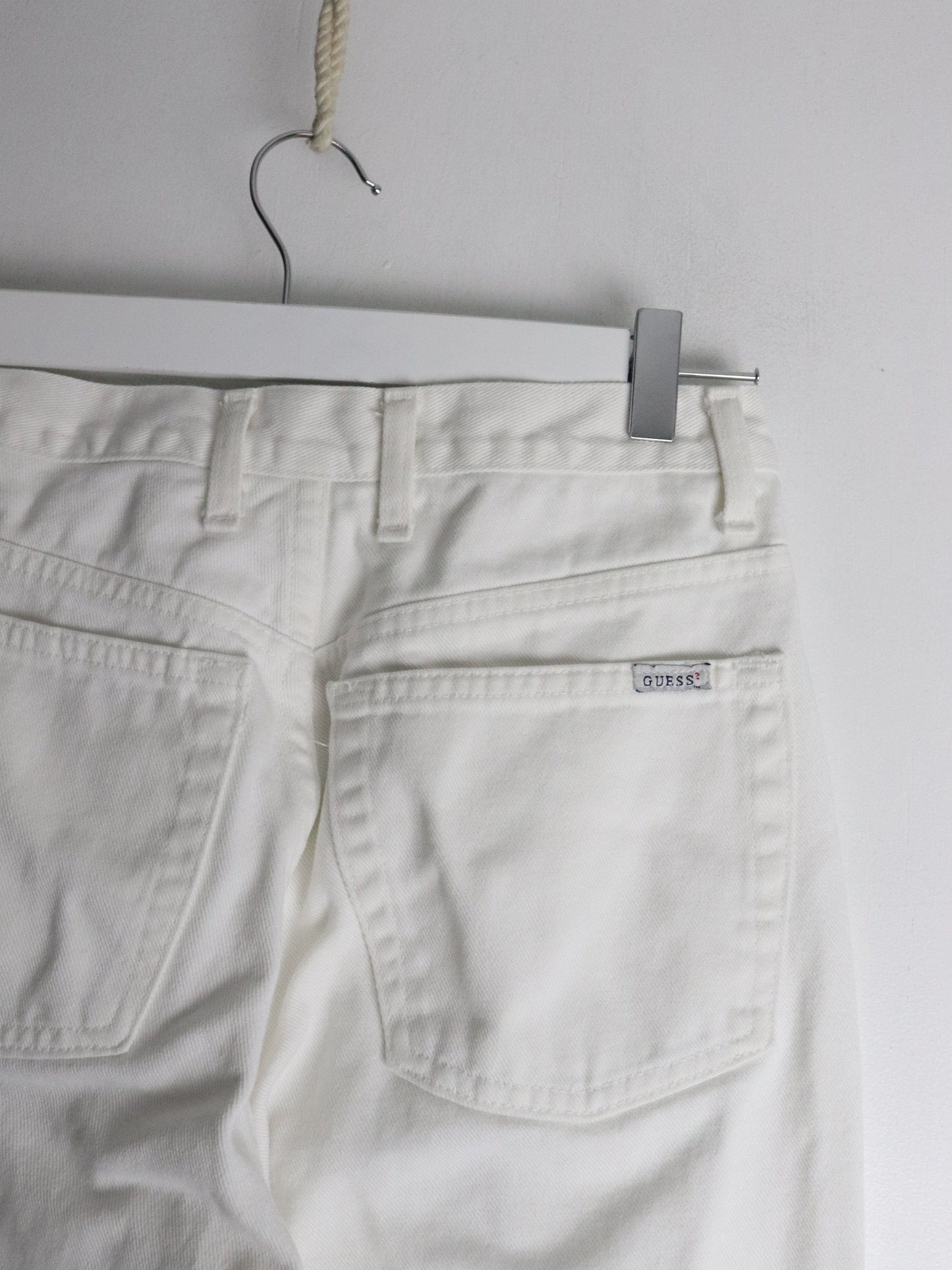 Guess Jeans Vintage Guess Pants Womens 28 x 30 White Denim Jeans