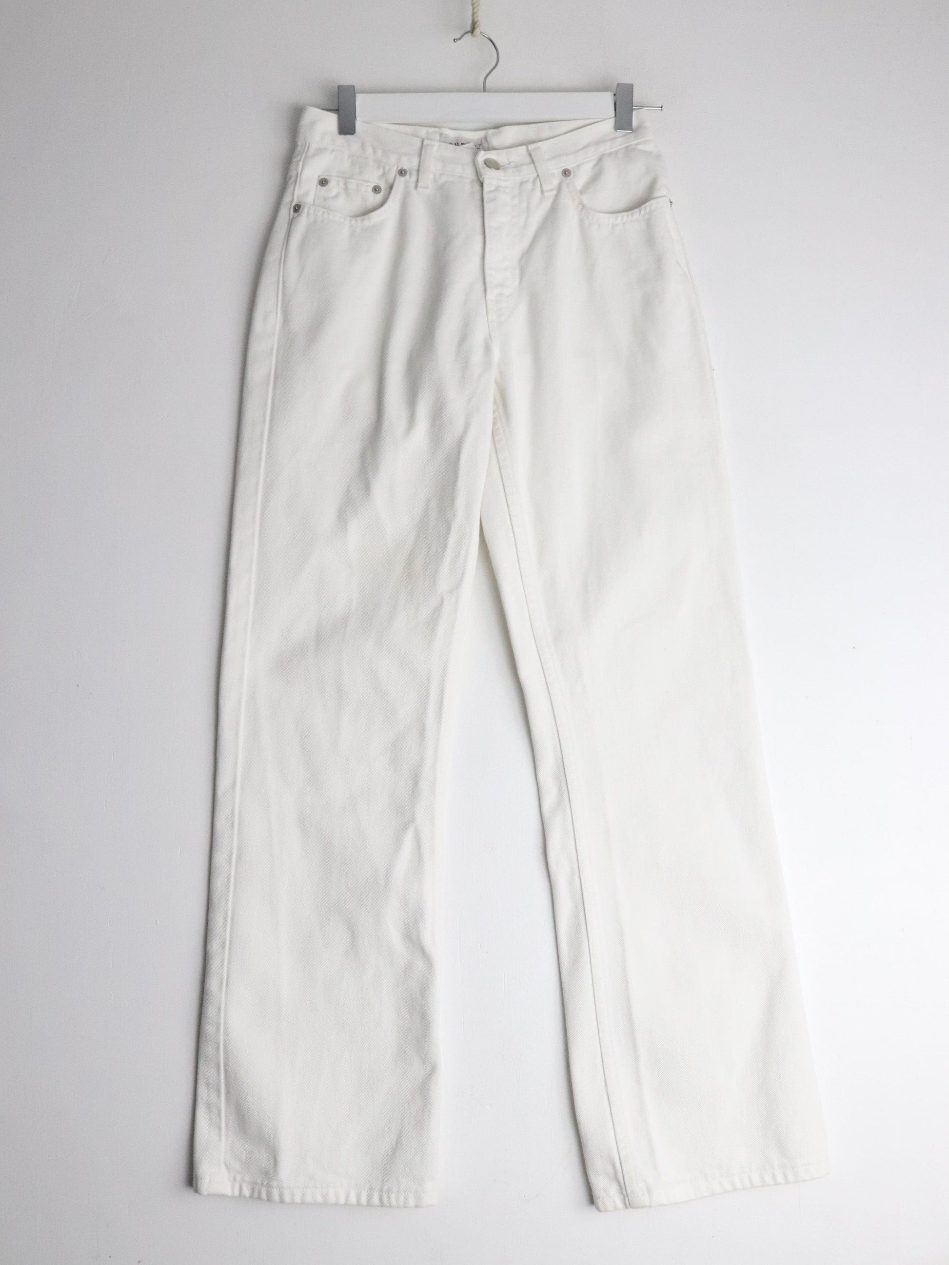 Guess Jeans Vintage Guess Pants Womens 28 x 30 White Denim Jeans