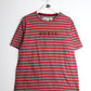 Guess T Shirt Mens Medium Grey Red Striped from propervintagecanada