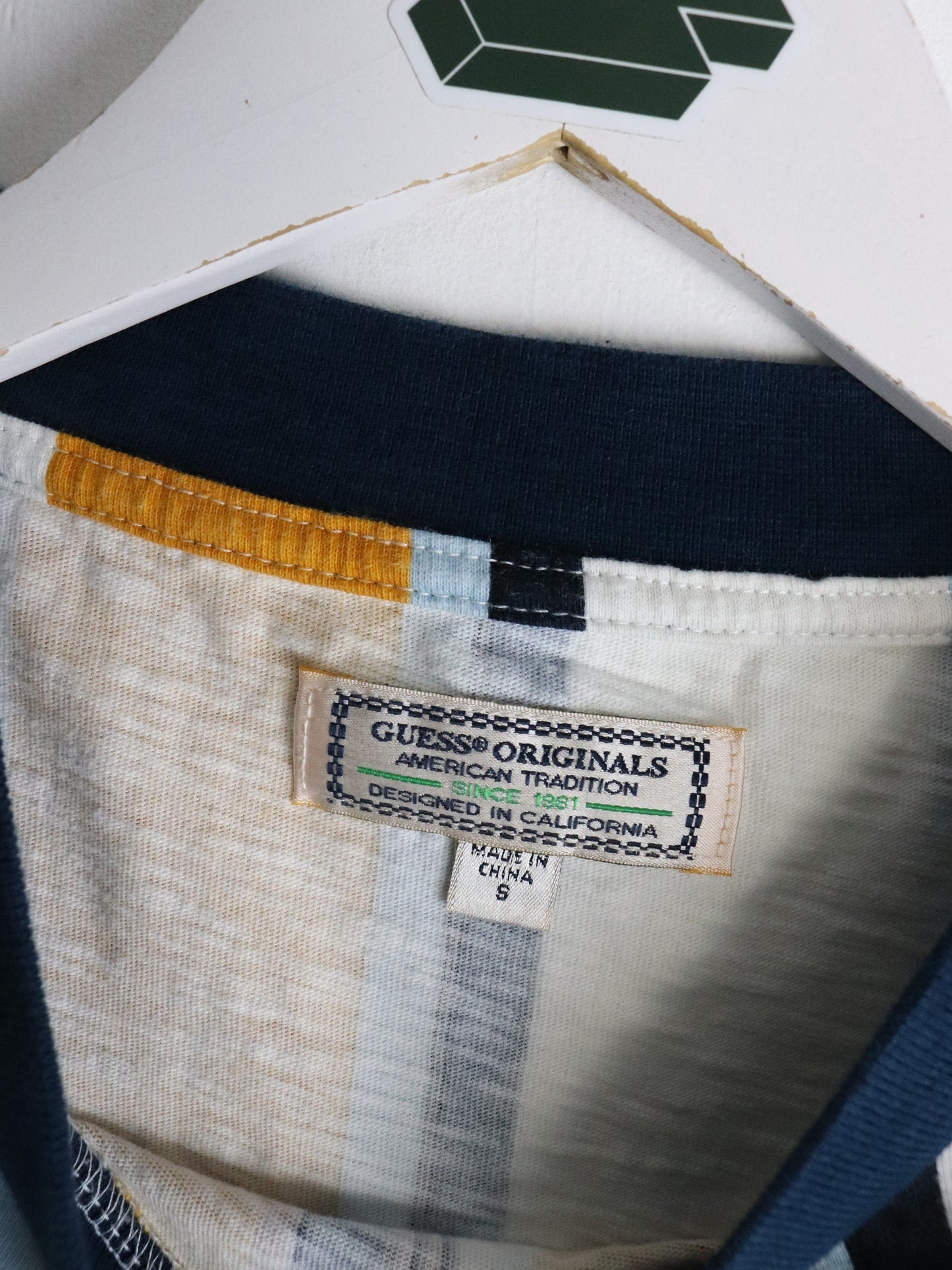 Guess T Shirt Mens Small Yellow from propervintagecanada