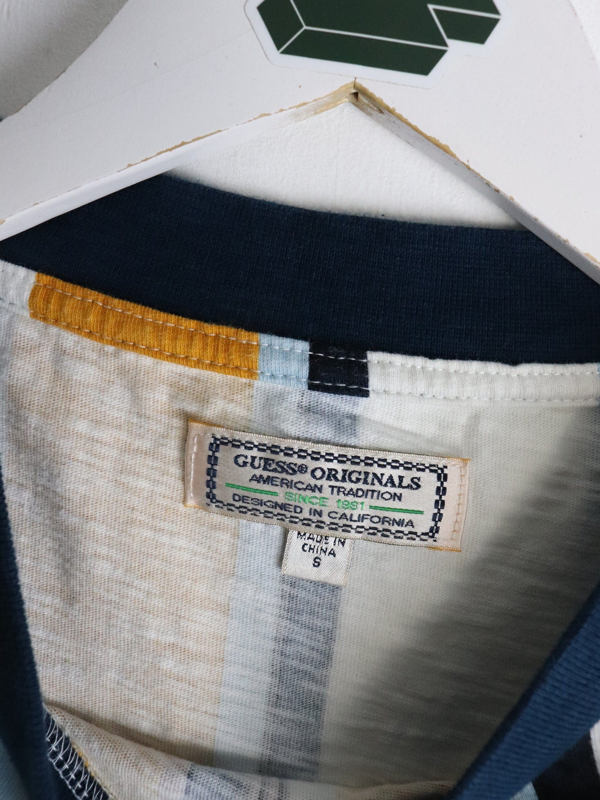 Guess T Shirt Mens Small Yellow from propervintagecanada