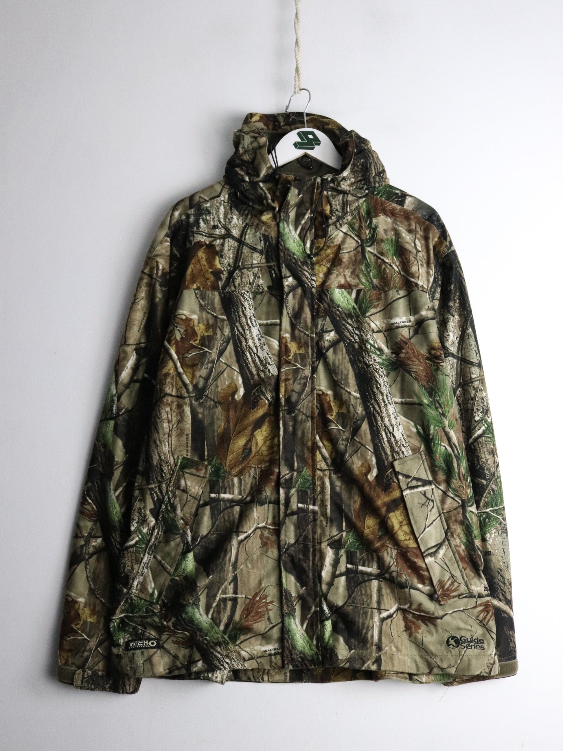 Guide Series Jacket Mens Large Brown Real Tree Camo