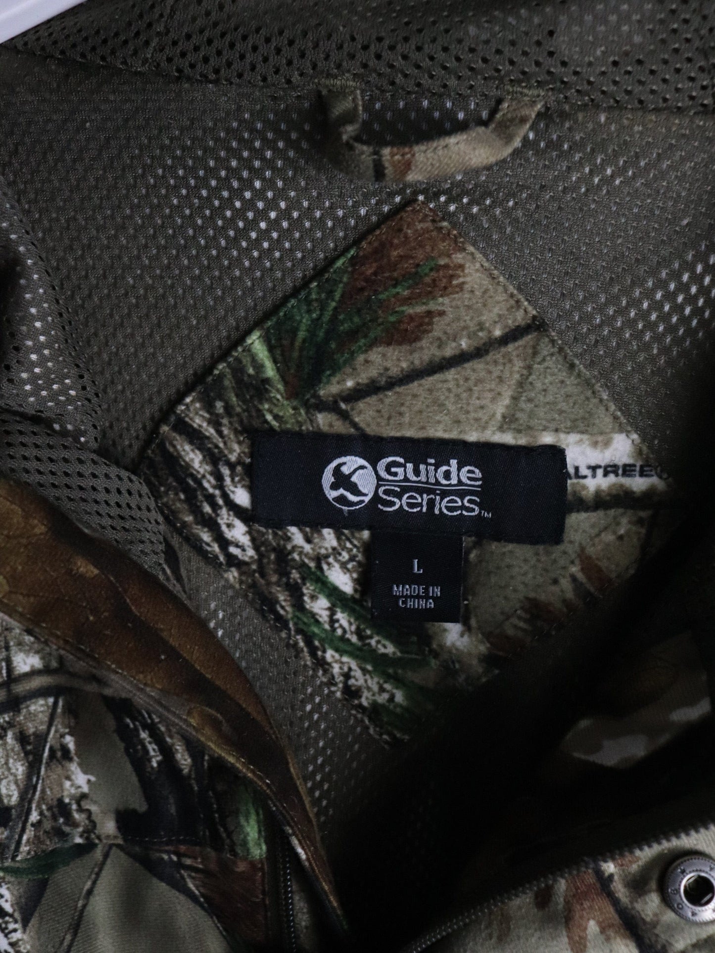 Guide Series Jacket Mens Large Brown Real Tree Camo