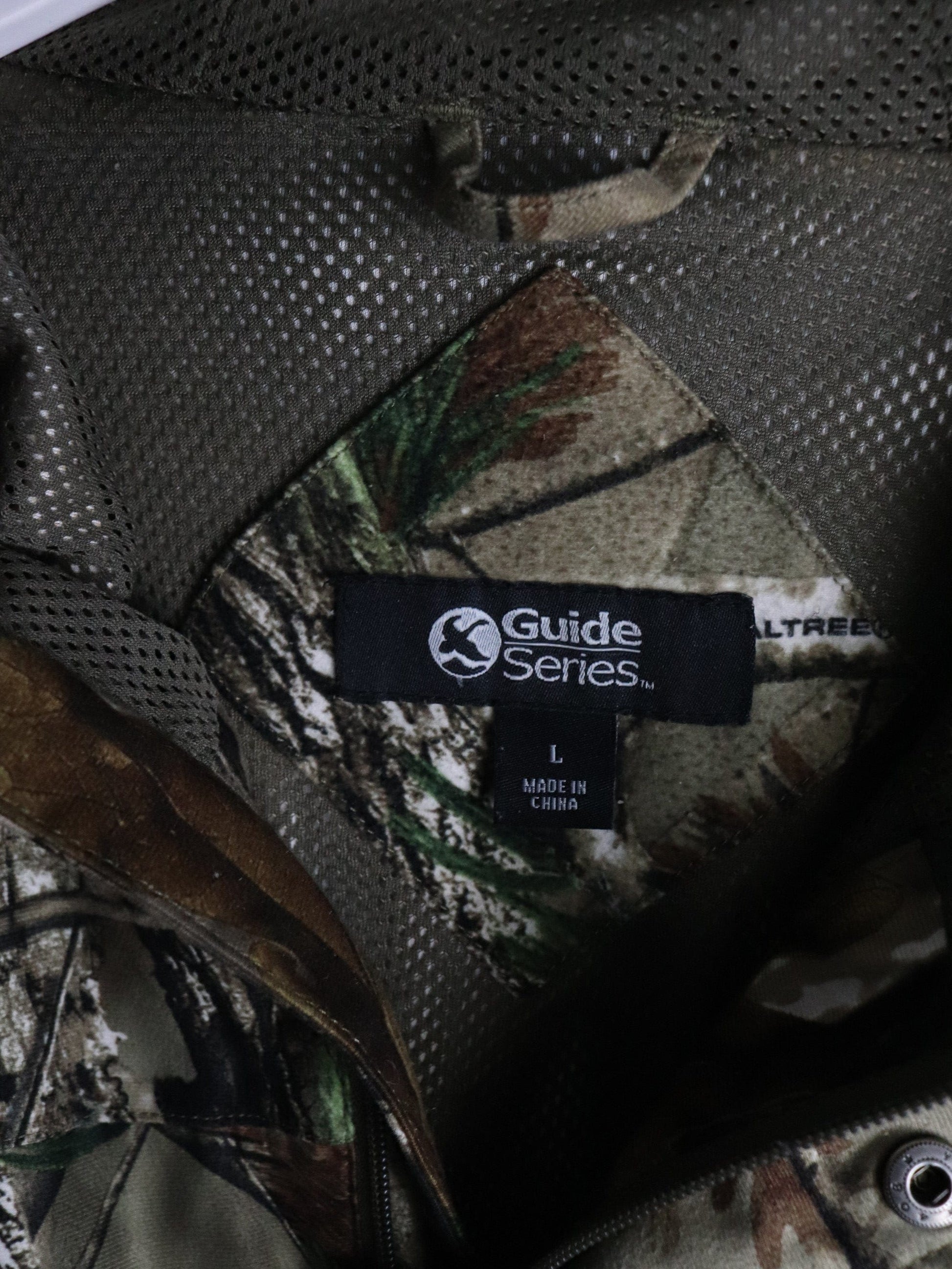Guide Series Jacket Mens Large Brown Real Tree Camo