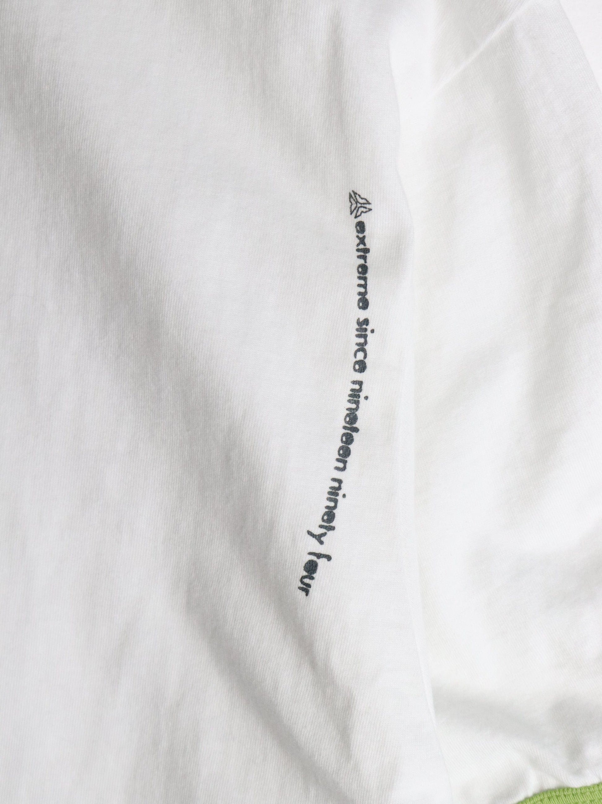 H & O Sport T Shirt Mens Slim XL White Ringer Cycling from propervintagecanada