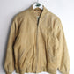 Haband Leather Jacket Mens Small Yellow from propervintagecanada
