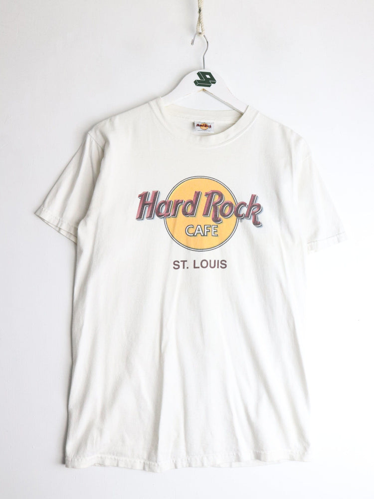 Hard Rock Cafe T Shirt Mens Small White St. Louis from propervintagecanada