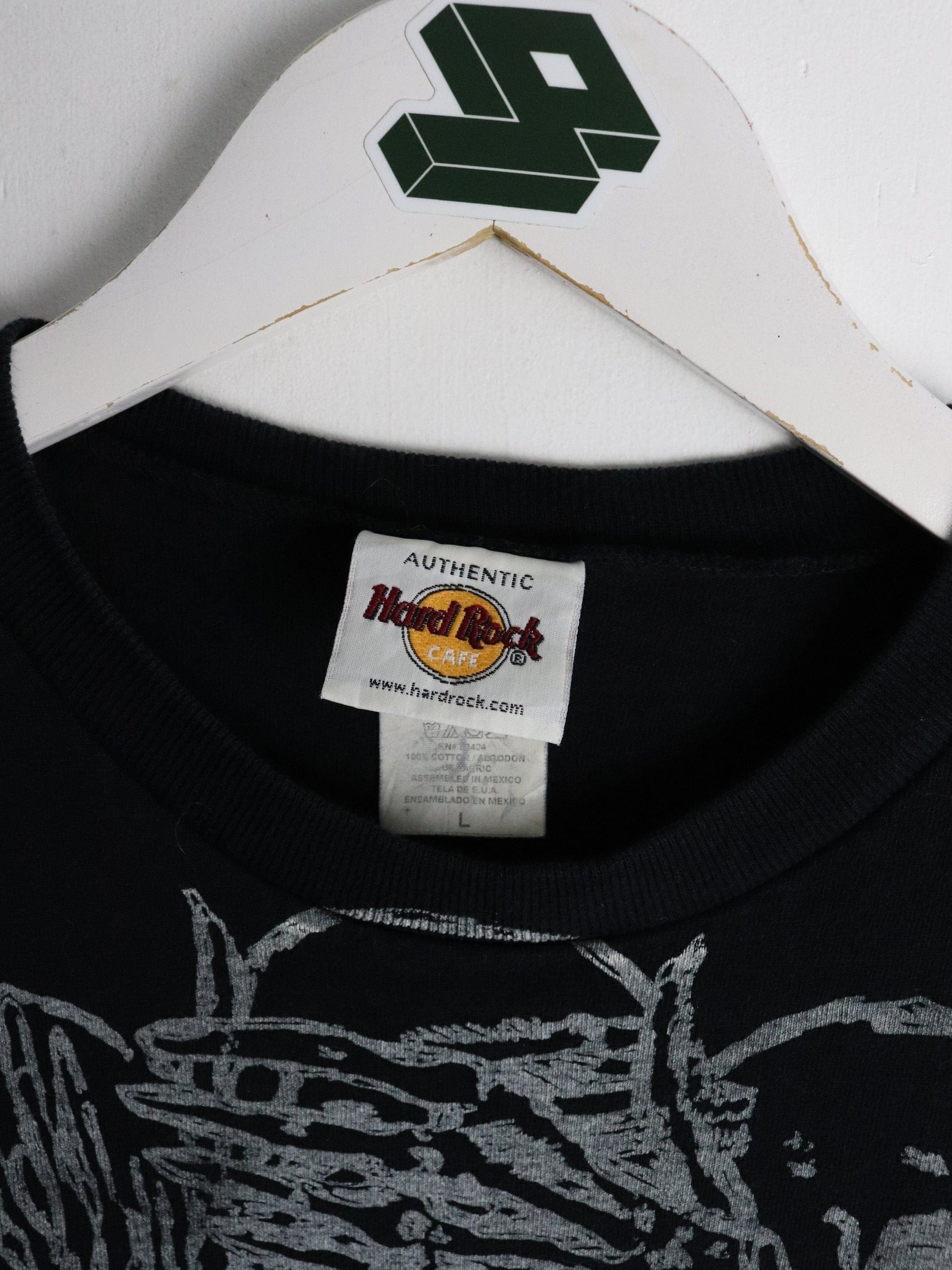 Hard Rock Cafe T-Shirts & Tank Tops Hard Rock Cafe T Shirt Fits Mens Medium Black Thermal