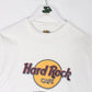 Hard Rock Cafe T-Shirts & Tank Tops Hard Rock Cafe T Shirt Mens Large White Amsterdam