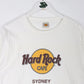 Hard Rock Cafe T-Shirts & Tank Tops Hard Rock Cafe T Shirt Mens Large White Sydney