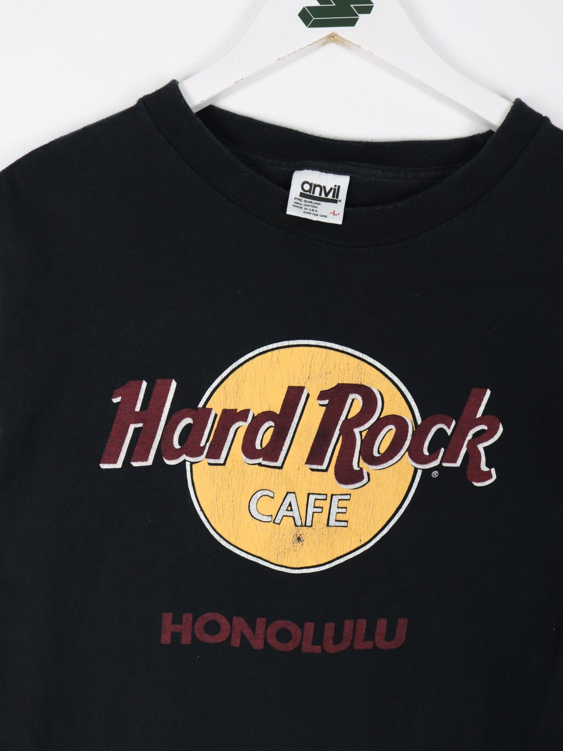 Hard Rock Cafe T-Shirts & Tank Tops Vintage Hard Rock Cafe T Shirt Fits Mens Medium Black 90s