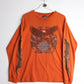 Harley Davidson T-Shirts & Tank Tops Harley Davidson T Shirt Mens Large Orange Long Sleeve