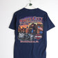 Harley Davidson T-Shirts & Tank Tops Harley Davidson T Shirt Mens Medium Blue Motorcycles