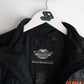 Harley Davidson Vest Womens Medium Black from propervintagecanada