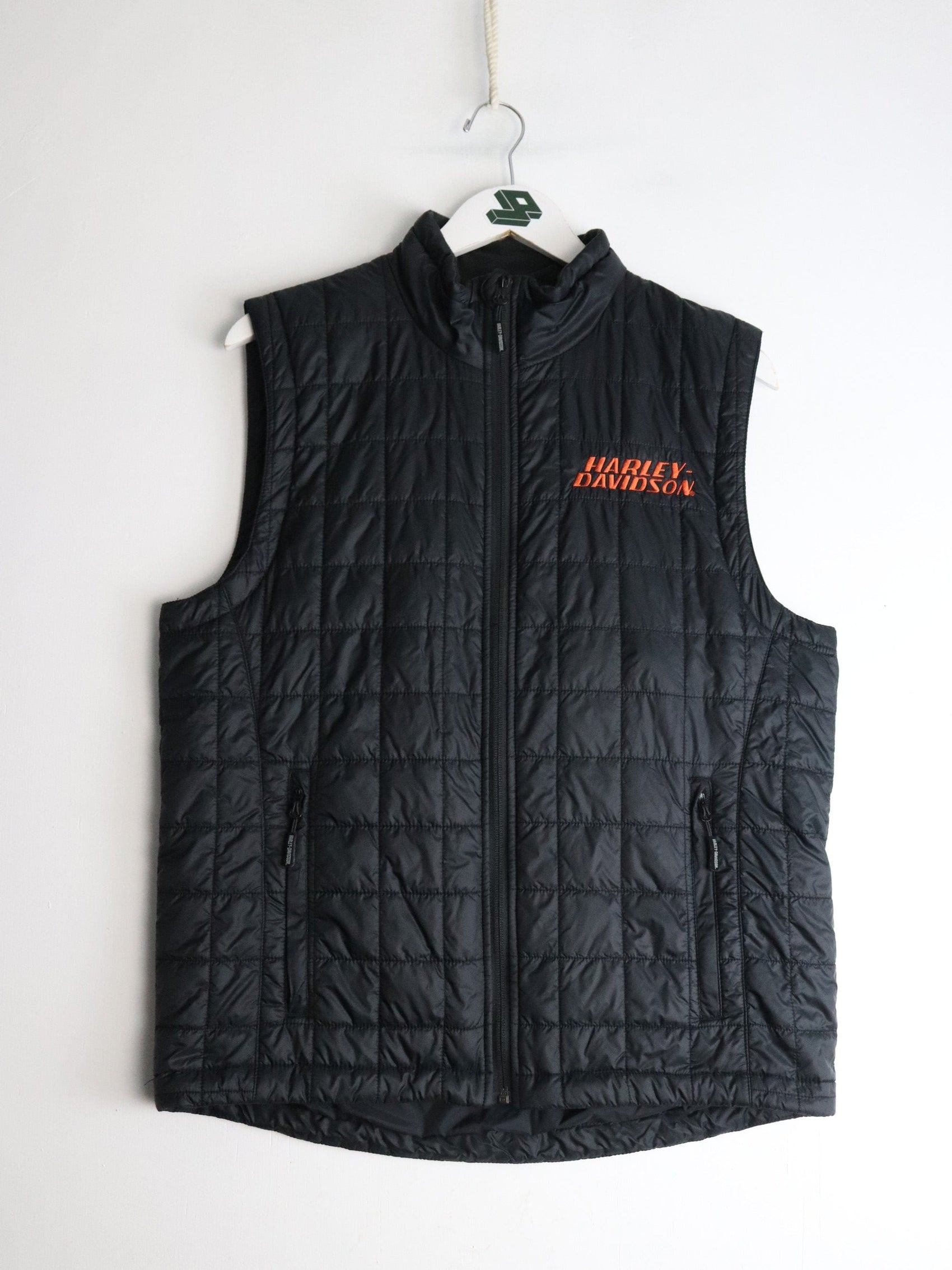 Harley Davidson Vest Womens Medium Black