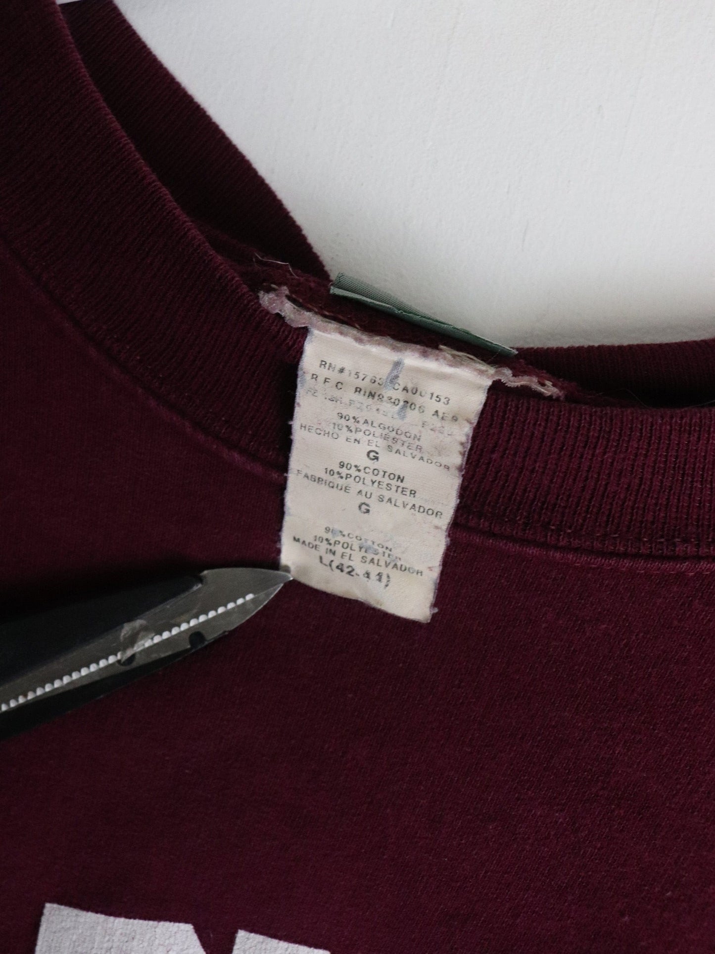 Harvard University Sweatshirt Mens Large Red from propervintagecanada