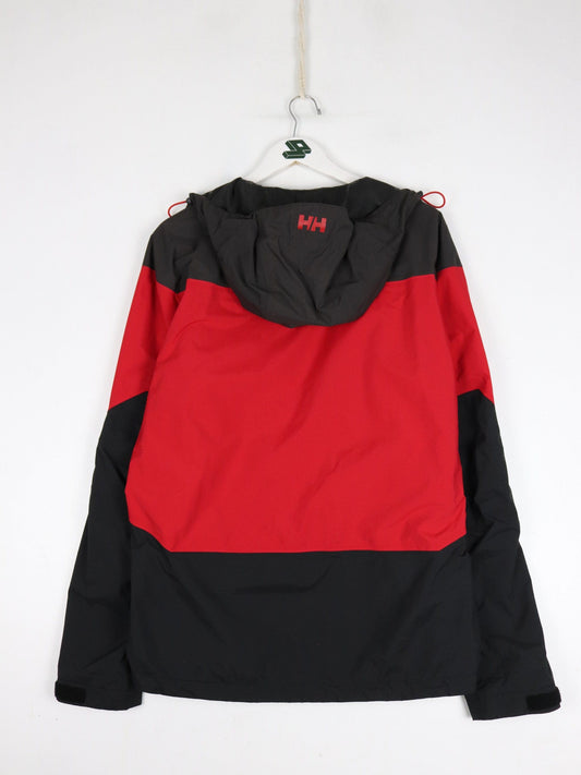 Helly Hansen Jacket Mens Medium Red Water Proof Outdoors from propervintagecanada