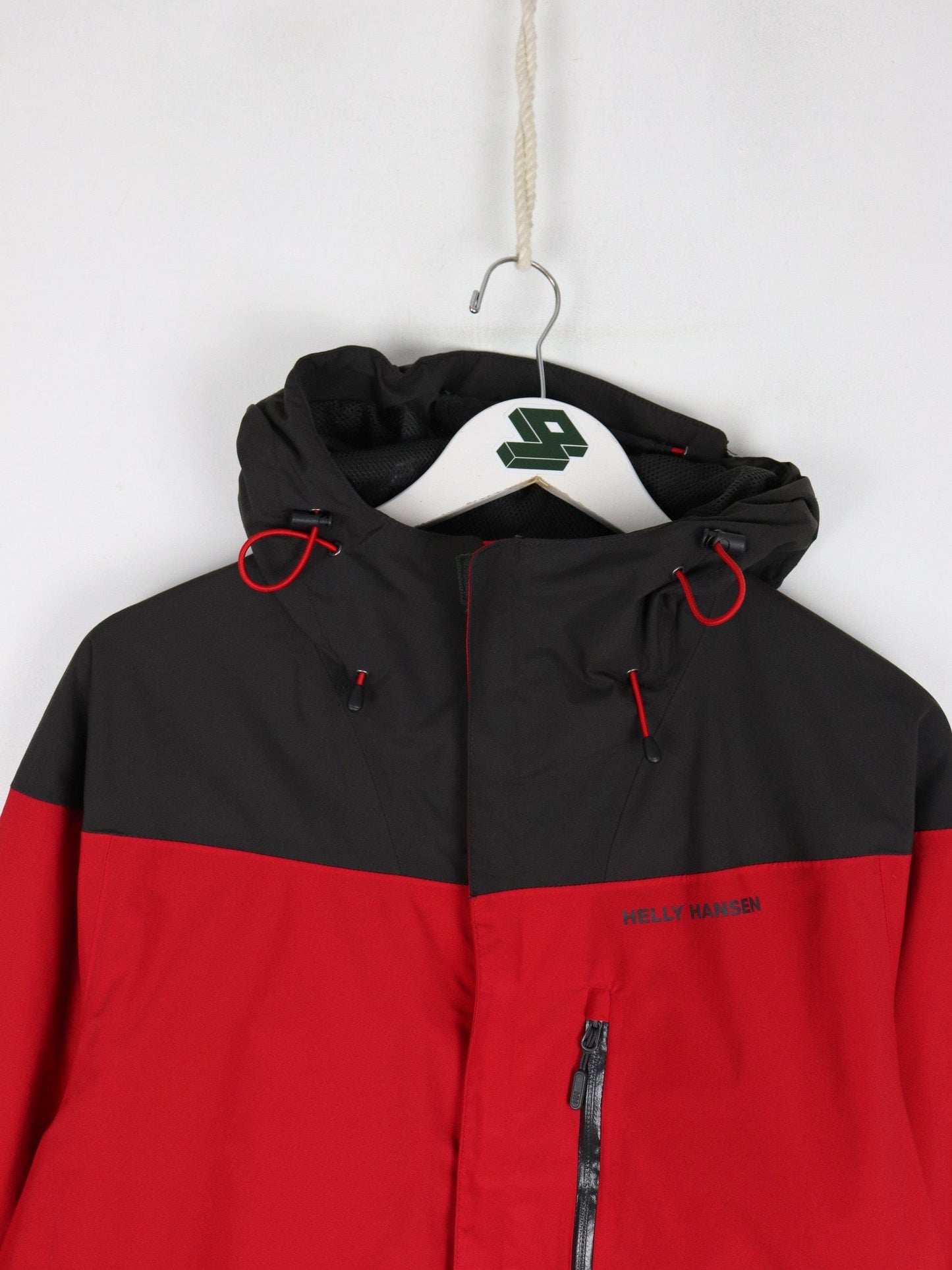 Helly Hansen Jacket Mens Medium Red Water Proof Outdoors