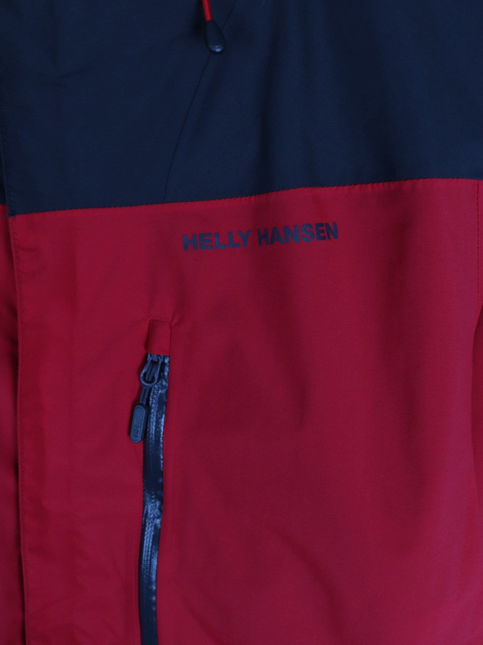 Helly Hansen Jacket Mens Medium Red Water Proof Outdoors