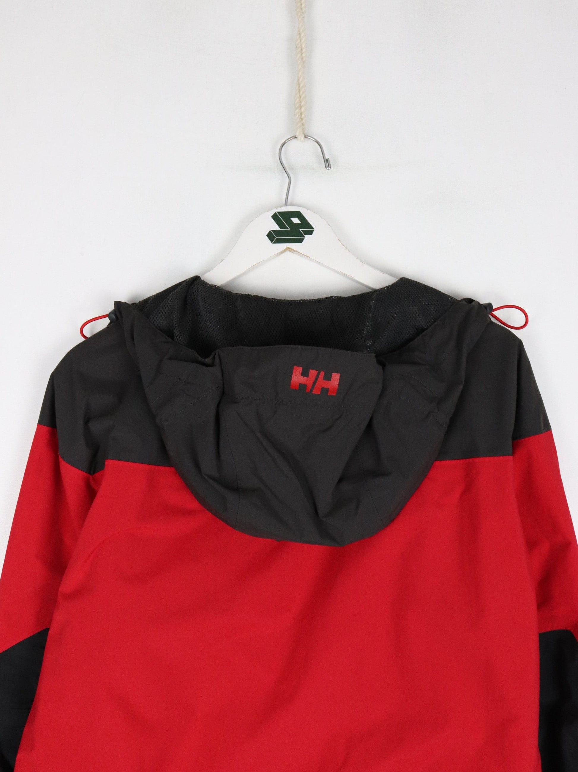 Helly Hansen Jacket Mens Medium Red Water Proof Outdoors