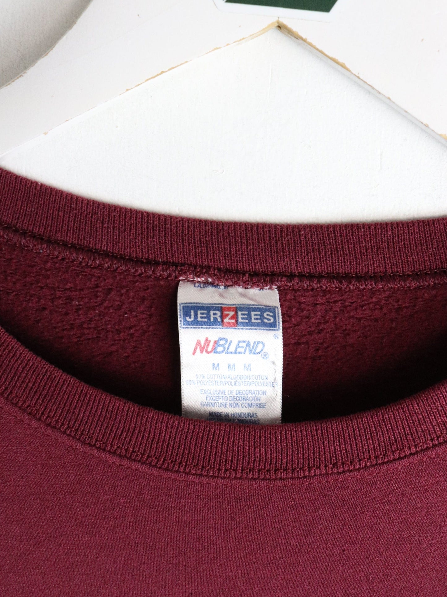 Hillman College Sweatshirt Mens Medium Red from propervintagecanada