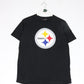 Hines Ward Pittsburgh Steelers T Shirt Youth Large Black NFL Football