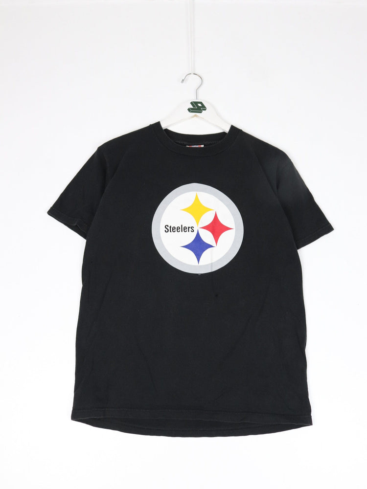 Hines Ward Pittsburgh Steelers T Shirt Youth Large Black NFL Football from propervintagecanada