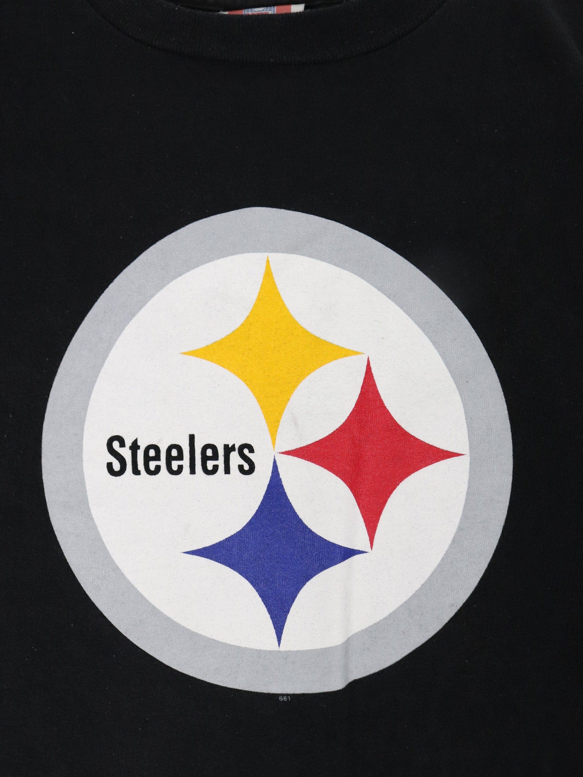 Hines Ward Pittsburgh Steelers T Shirt Youth Large Black NFL Football