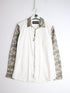 Homme + Femme Shirt Mens Medium White Full Zip Camo from propervintagecanada